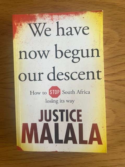 Book:  We have now begun our descent - Justice Malala