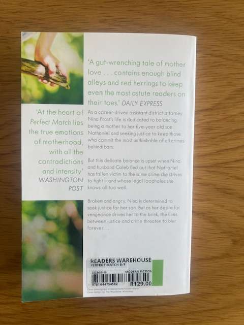 Book: Jodi Picoult.  Perfect Match