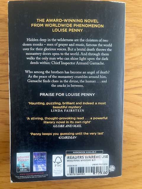 Louise Penny. The beautiful mystery