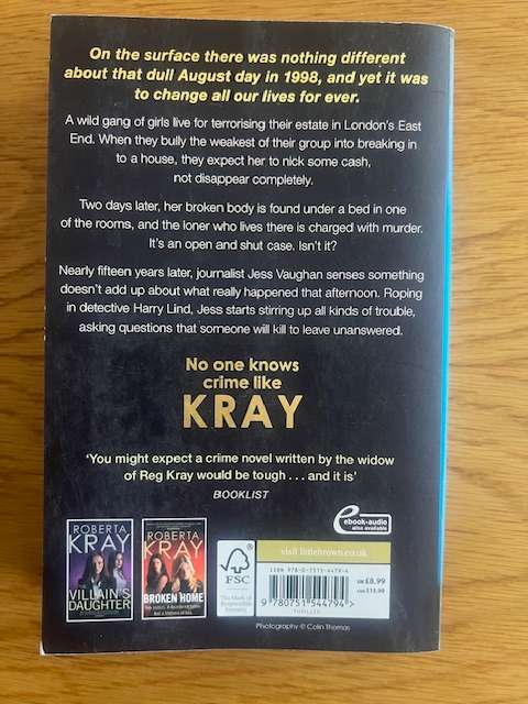 Book: Robert Kray.  Nothing but Trouble