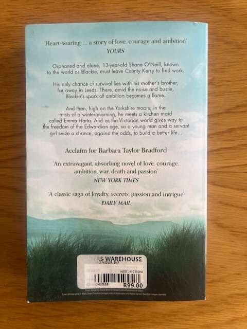 Book: Barbara Taylor Bradford. A man of honour.