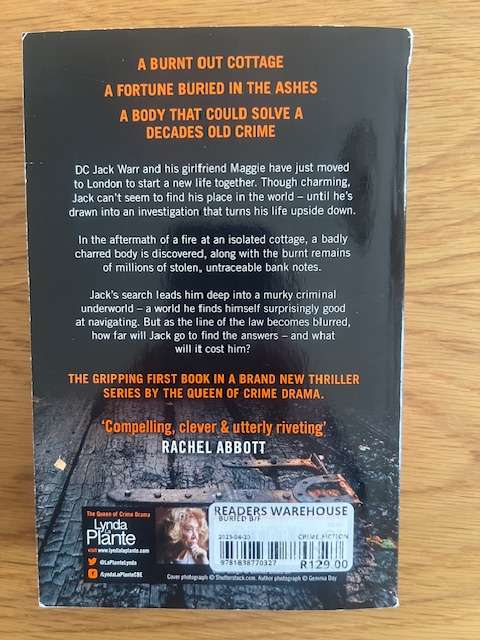 Book: Lynda La Plante.  Buried
