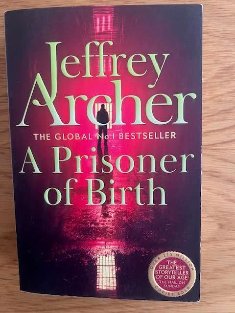 Book: Jeffrey Archer. A prisoner of birth