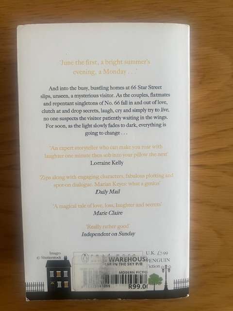 Book: Marian Keyes.  The brightest star in the sky