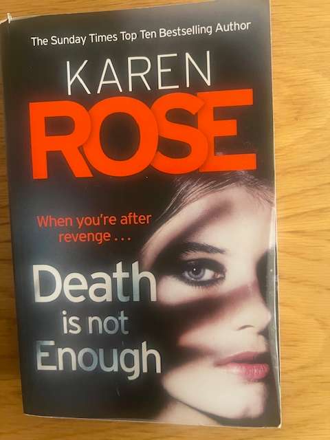 Book: Karen Rose. Death is not enough