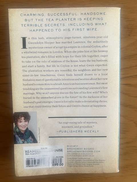 Book: Dinah Jefferies.  The Tea Planter's Wife