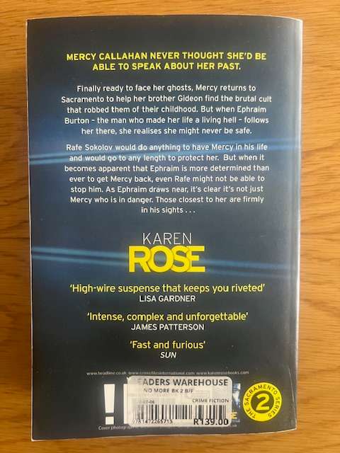 Book: Karen Rose. Say No More