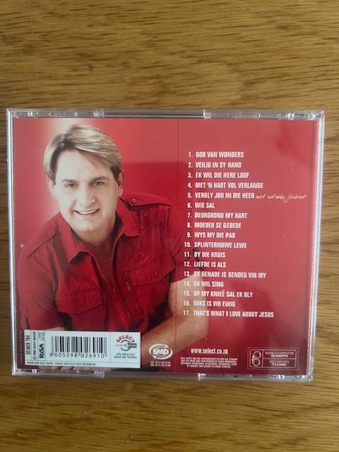 CD: Willie Joubert. God van Wonders. 2008.