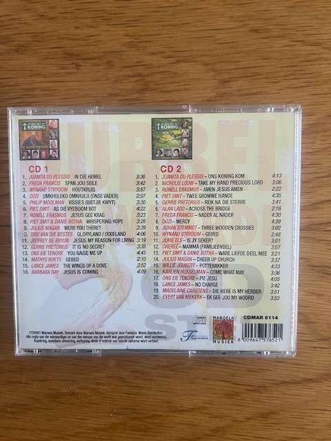 CD: Op reis met die Koning. Double CD.  Various Artists. 2008