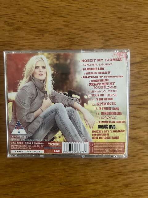 CD: Sorina. Hoezit my tjomma. CD + DVD combo. 2010