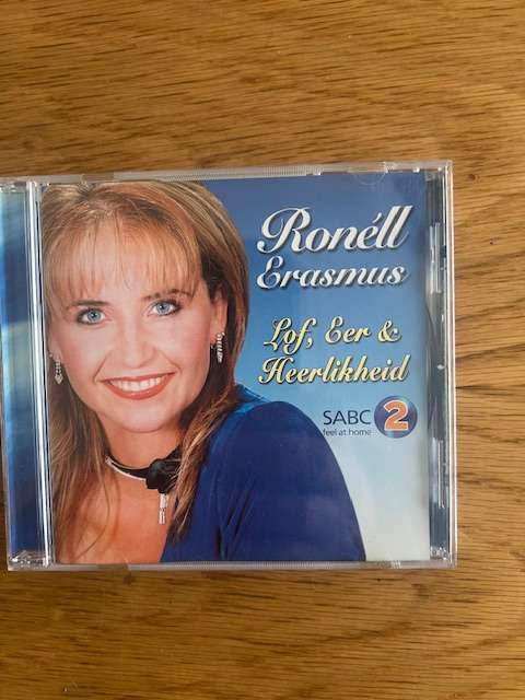 CD: Ronell Erasmus.  Hemelwoorde. 2010 & Lof Eer Heerlikheid 2004