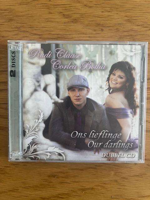 CD: Rudi Claase & Corlea Botha. Ons Lieflinge. Our darlings. Dubbel CD. 2009
