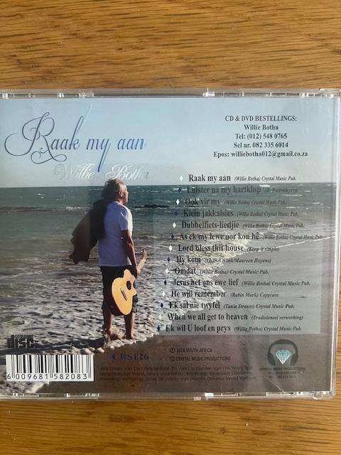 CD: Willie Botha.  Raak my aan. 2014