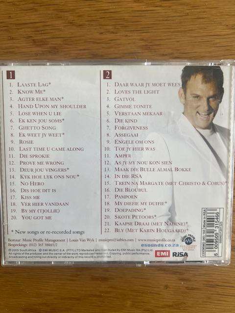 CD: Steve Hofmeyr.  Grootste Platinum Treffers. Double CD. 2005