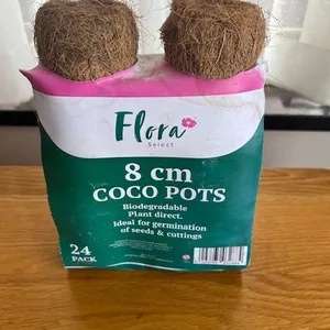 Flora Select 8 cm coco pots