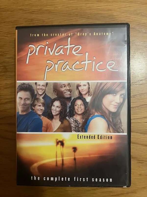 DVD TV Shows: Private Practice. Seasons 1-3