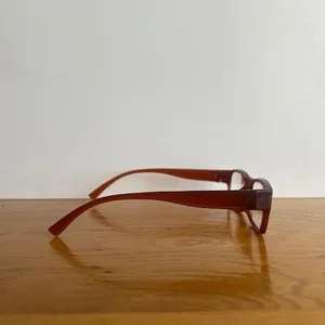 Used general reading glasses red