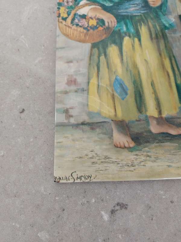 "VINTAGE FROM THE 1960s - "WIDE EYED/BIG EYES" PRINTS BY AUDREY DALLAS SIMPSON!!!!