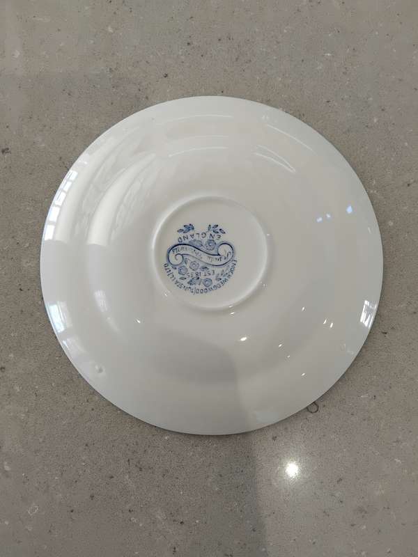 Lovely collection of blue collector's display plates. Grafton, Wedgewood and Willow.