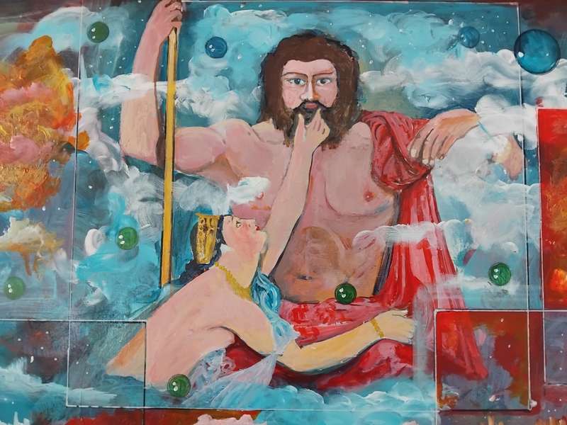 Dragoslav (Goss) Ristic (Yugoslavia, 1942 - ), No. 1175, Oil on Board, Signed, Dated 2010