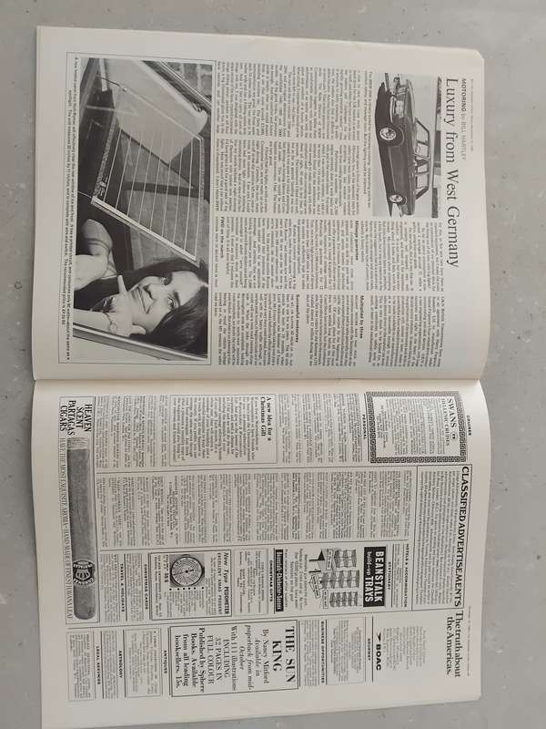 Vintage Magazine "The Illustrated London News November 15, 1969"