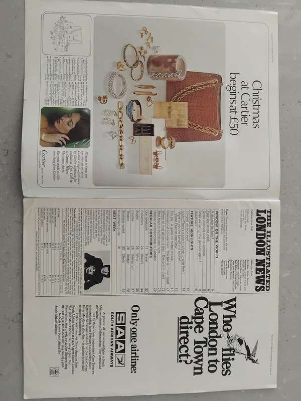 Vintage Magazine "The Illustrated London News December 20, 1969"