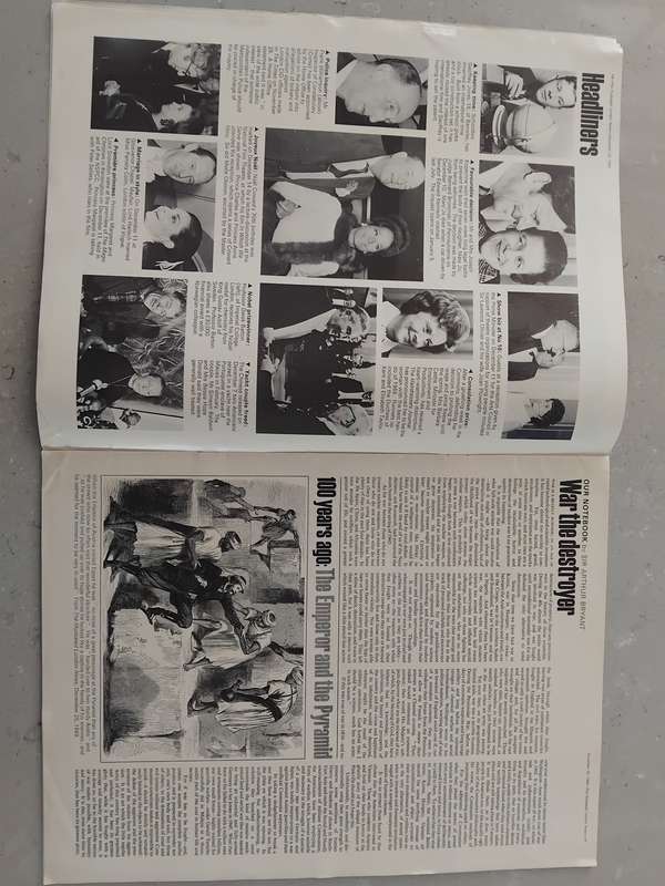 Vintage Magazine "The Illustrated London News December 20, 1969"