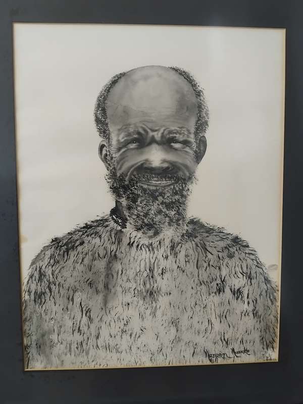 Mizraim Maseko (South Africa, 1927 - 1994), Portrait of a Man