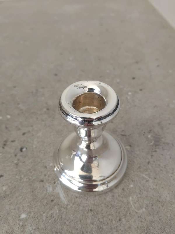 Pair of Hallmarked Solid Silver Candlesticks