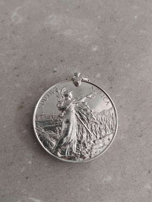 Queens Boer War (1899 - 1902) Medallion Awarded to TPR W Haine