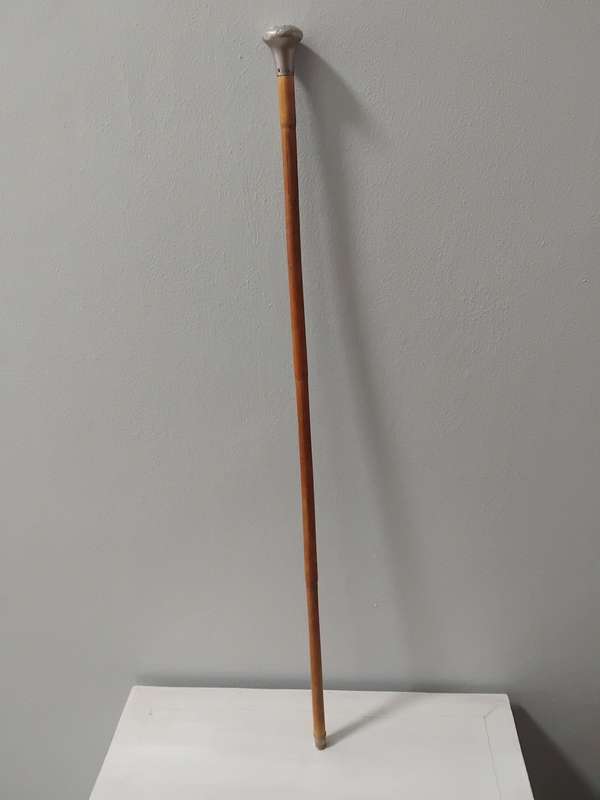 Antique South African Union Officers Swagger Stick