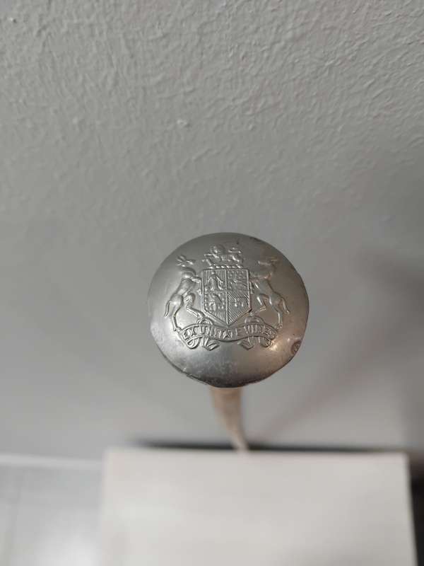 Antique South African Union Officers Swagger Stick