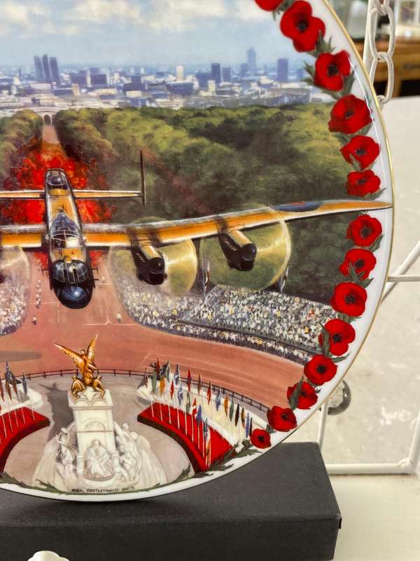 Royal Grafton - Bone China "Poppies Over the Mall" Strictly limited addition by Mark Postlethwaite!!