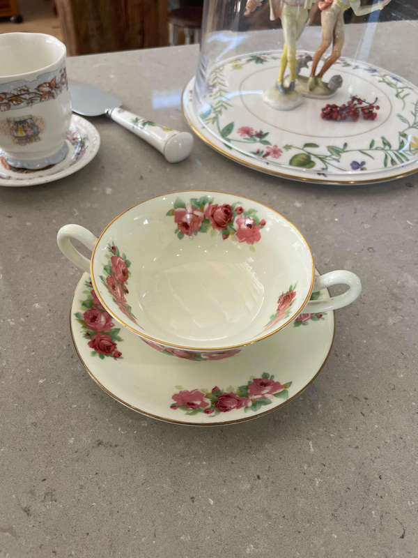 Royal Doulton - Date marks 1930s Soup Bowl with Saucer - Collectors/replacement cup.
