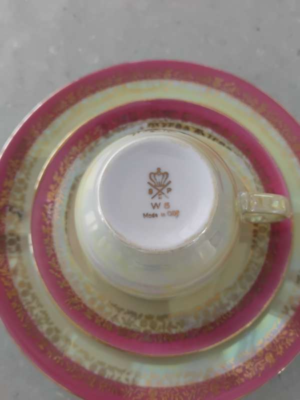 Vintage extremely rare, SEP Made in GDR complete tea set Madonna nr W5.
