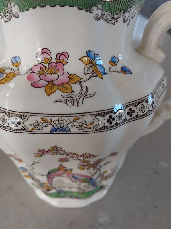 Vintage Copeland Spode "Eden" Teapot with lid Rd No 615911 marks!