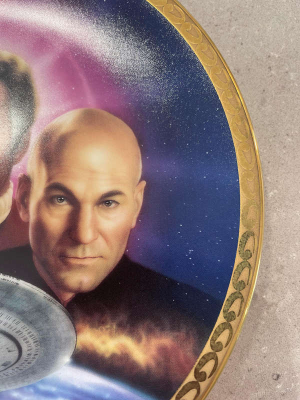 Vintage Star Trek Generations - The Ultimate Confrontation - Collectors Plate