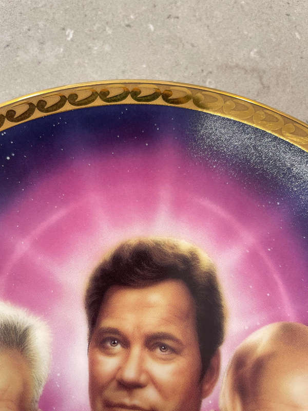 Vintage Star Trek Generations - The Ultimate Confrontation - Collectors Plate