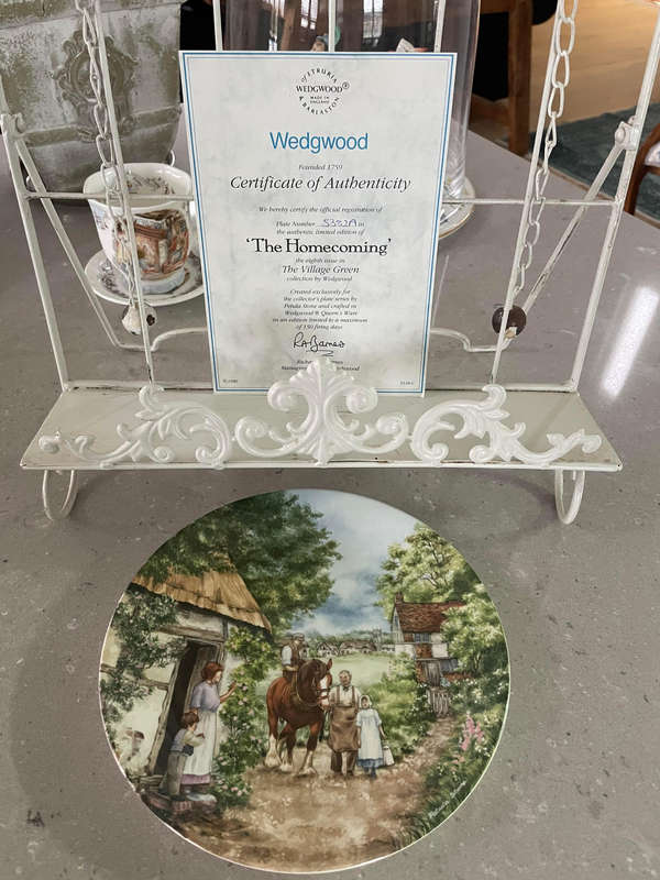Wedgwood "The Homecoming" by Petula Stone with Box & COA