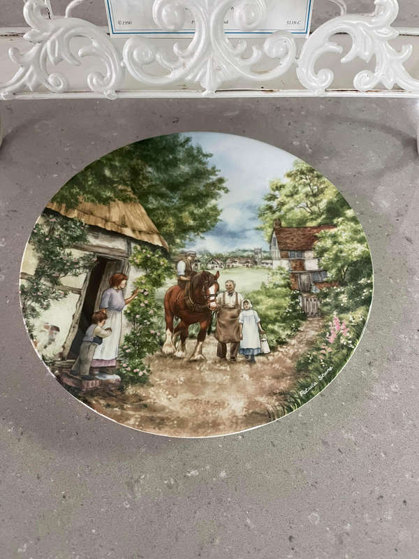 Wedgwood "The Homecoming" by Petula Stone with Box & COA