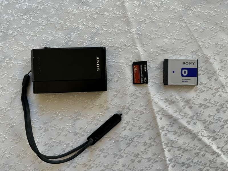 Sony Cyber-shot DSC-T900 12.1 MP Digital Camera with 4x Optical Zoom + 16GB Memory Stick