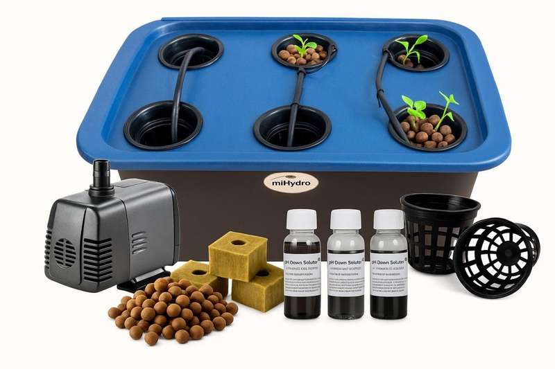 MiniNFT Hydroponic System  Plug & Grow Starter Kit