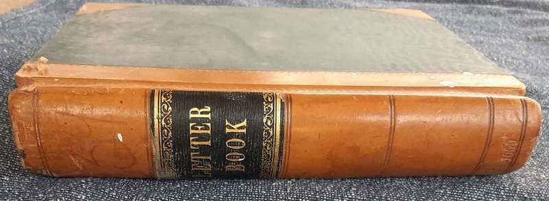 LETTER BOOK, 1926, 1000-page volume. Karoo history - PLEASE READ DESCRIPTION.