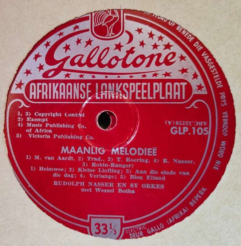 "BOEREMUSIEK" "Long playing" records in an album (11)! Description VERY IMPORTANT.