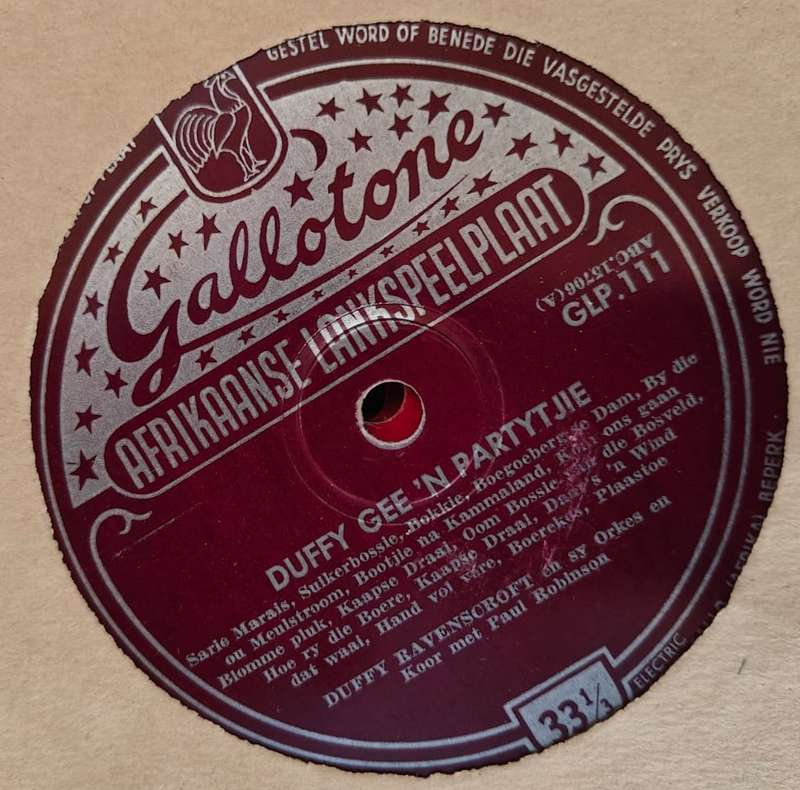 "BOEREMUSIEK" "Long playing" records in an album (11)! Description VERY IMPORTANT.