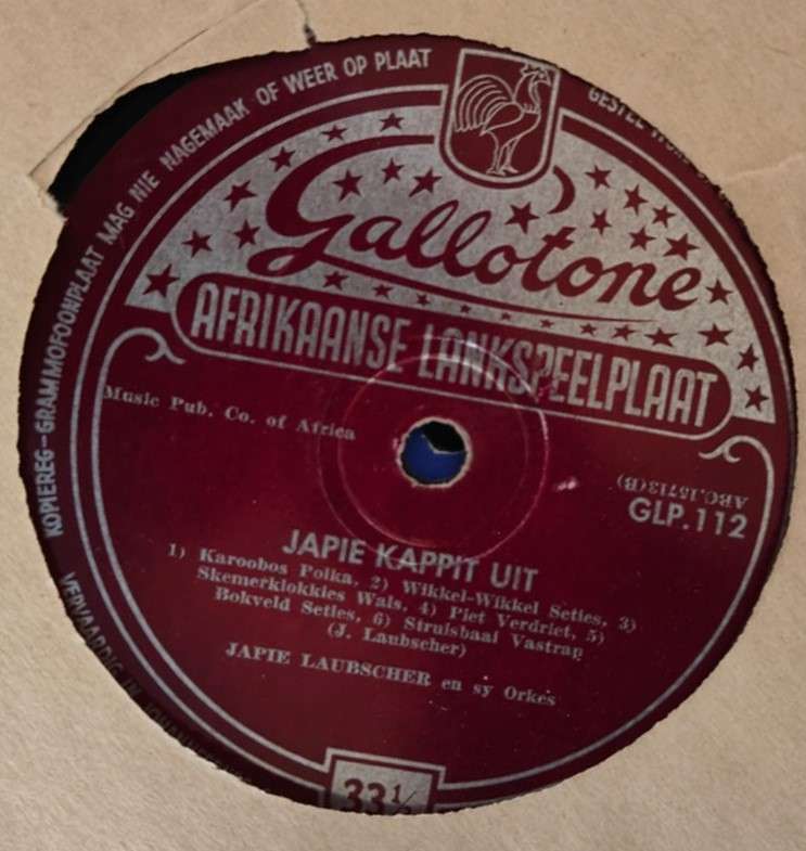 "BOEREMUSIEK" "Long playing" records in an album (11)! Description VERY IMPORTANT.
