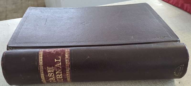 CASH JOURNAL, 1967-1971 Karoo history - A HUGE 39cm x 27cm VOLUME! VIEW DESCRIPTION.