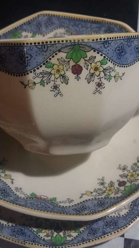 Royal Doulton "Draycot" trio - as illustrated.