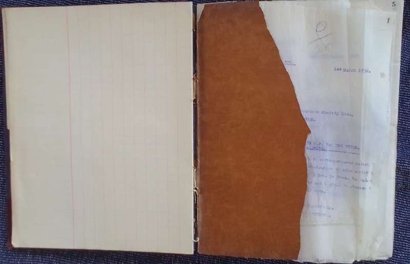 LETTER BOOKS, 1919, 1931, 1932. Karoo history - Final letter book listing. VIEW DESCRIPTION.