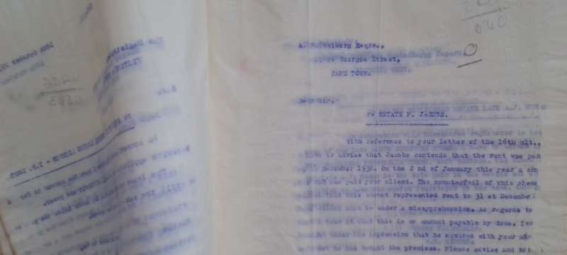 LETTER BOOKS, 1919, 1931, 1932. Karoo history - Final letter book listing. VIEW DESCRIPTION.